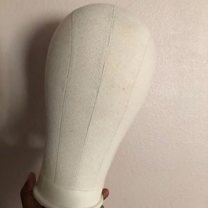 Barely used wig head.